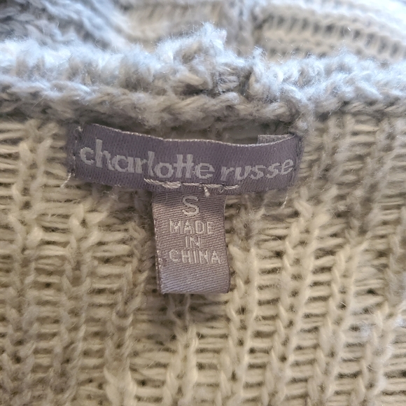 Charlotte Russe Size Small Sweater Shall Cardigan. - Picture 7 of 8